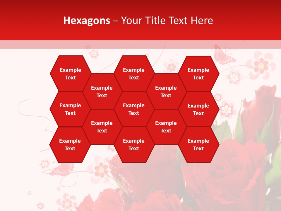 Natur Frau Geschenke PowerPoint Template