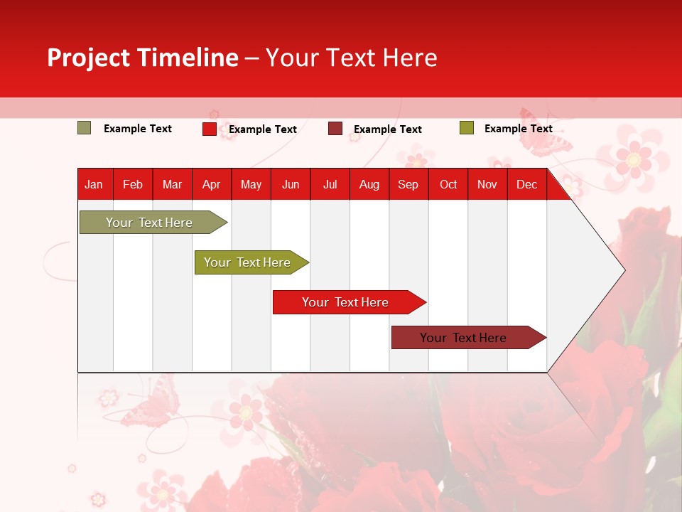 Natur Frau Geschenke PowerPoint Template