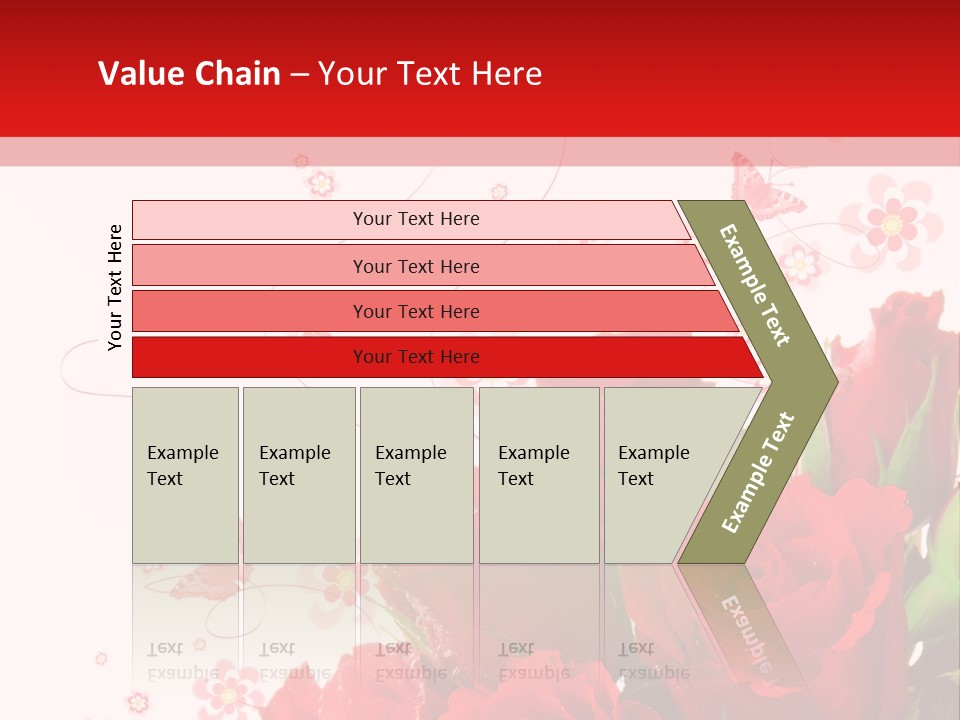 Natur Frau Geschenke PowerPoint Template