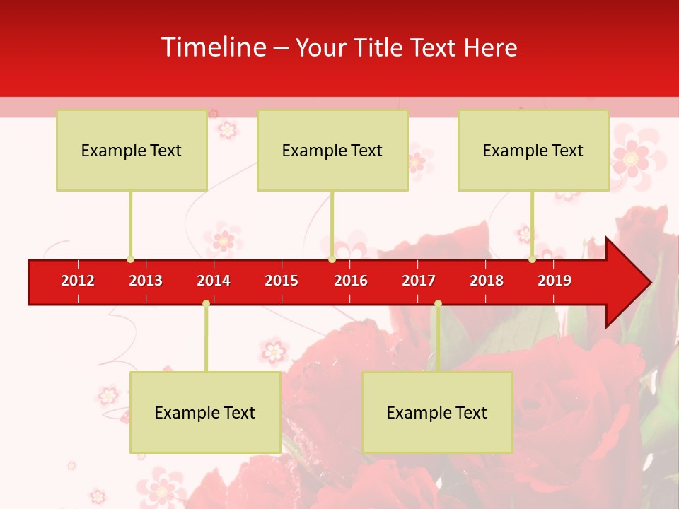 Natur Frau Geschenke PowerPoint Template