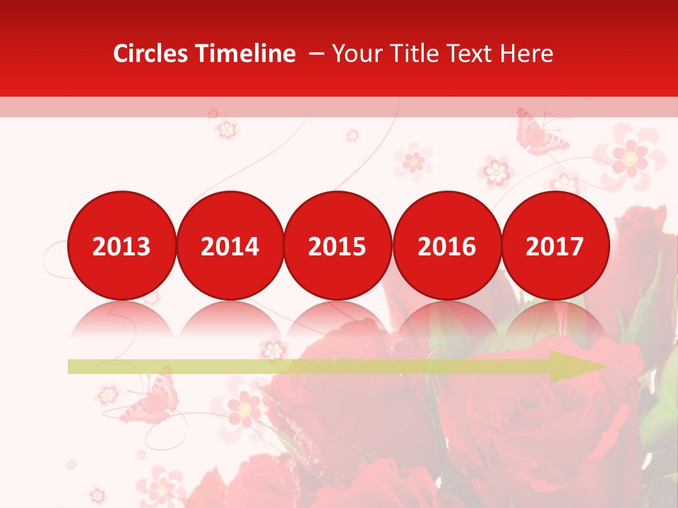 Natur Frau Geschenke PowerPoint Template