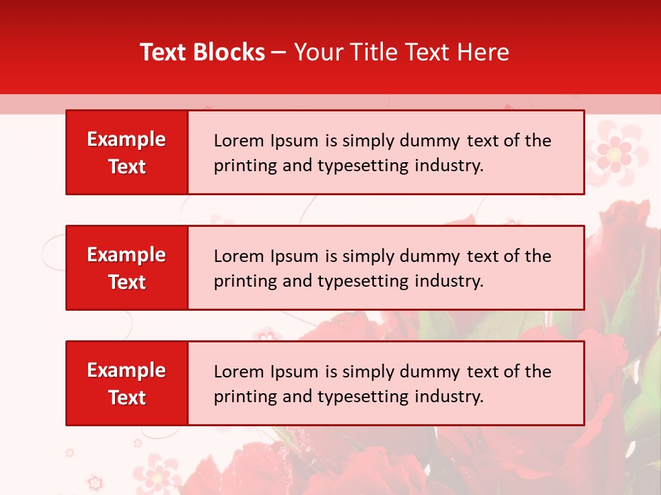 Natur Frau Geschenke PowerPoint Template