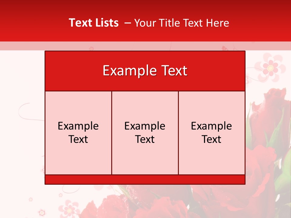 Natur Frau Geschenke PowerPoint Template