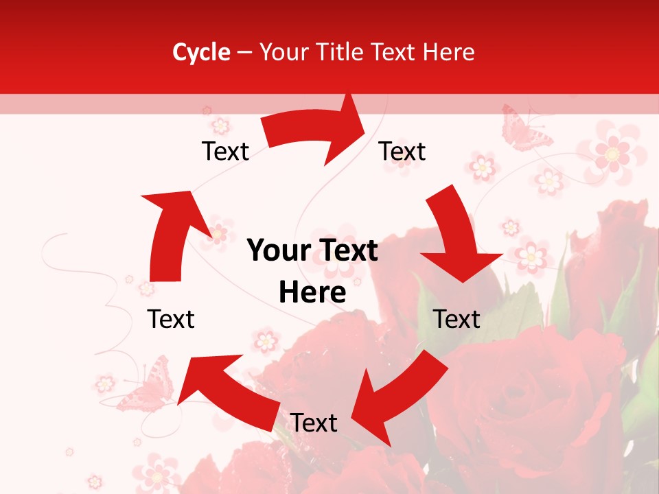 Natur Frau Geschenke PowerPoint Template