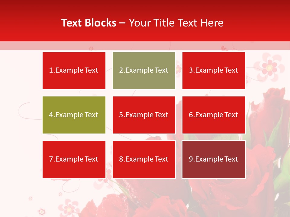 Natur Frau Geschenke PowerPoint Template