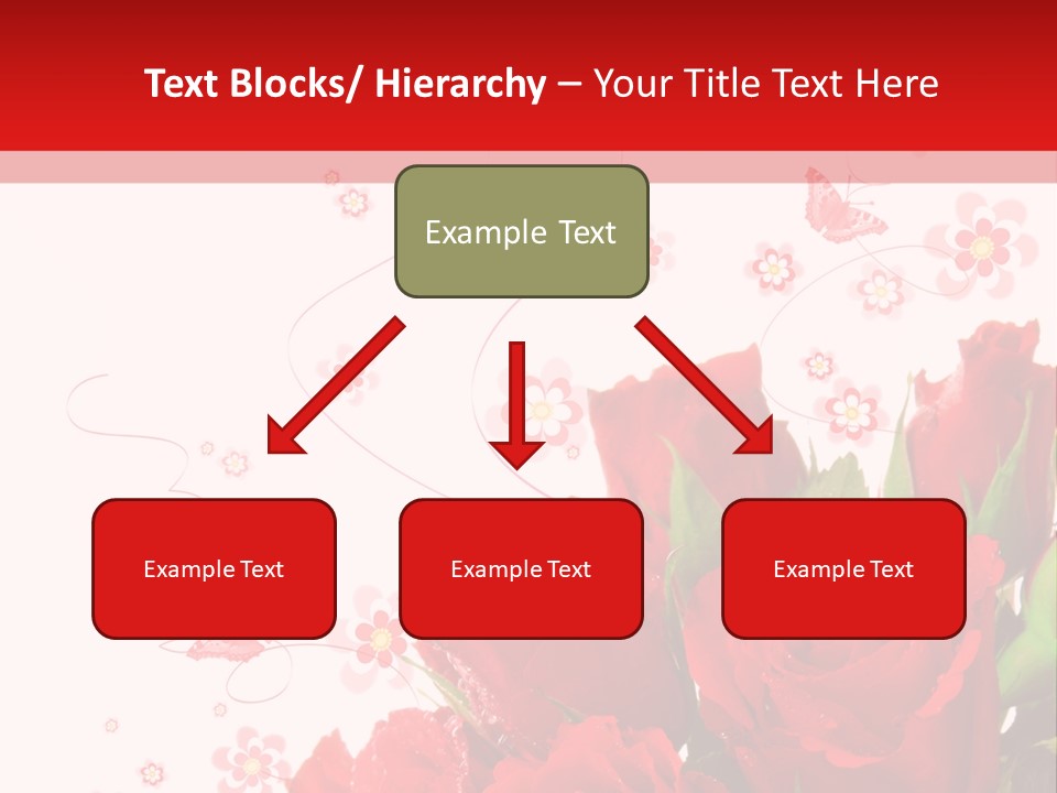 Natur Frau Geschenke PowerPoint Template