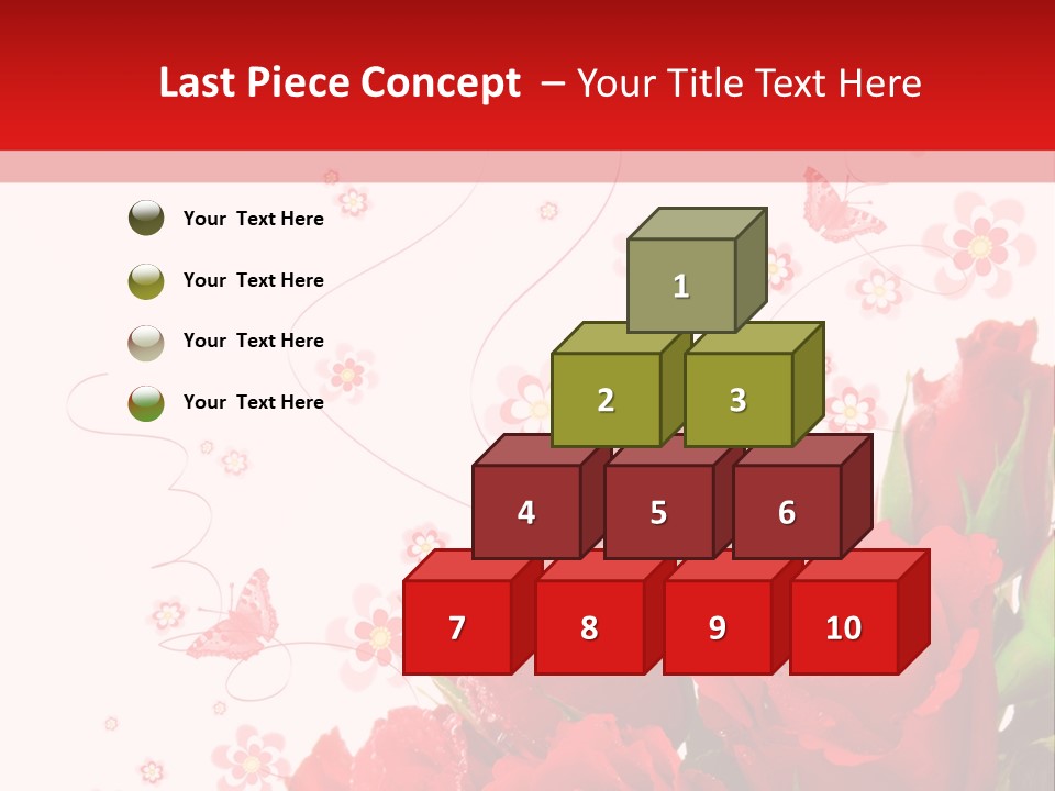 Natur Frau Geschenke PowerPoint Template