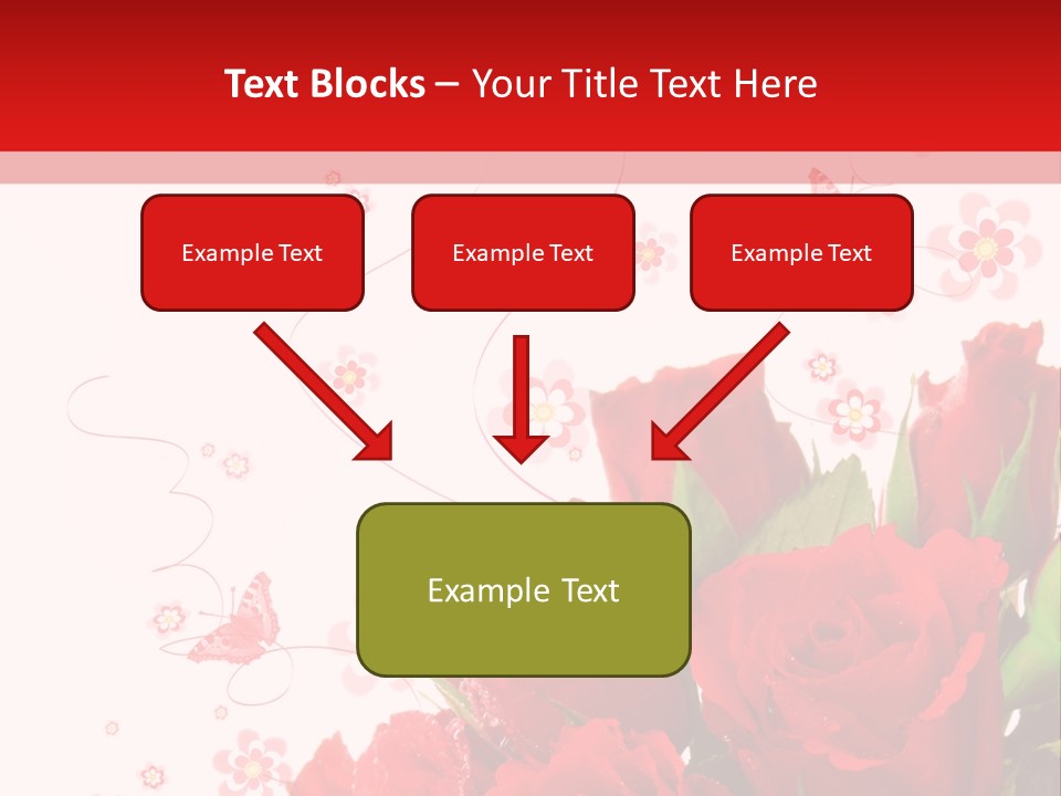 Natur Frau Geschenke PowerPoint Template