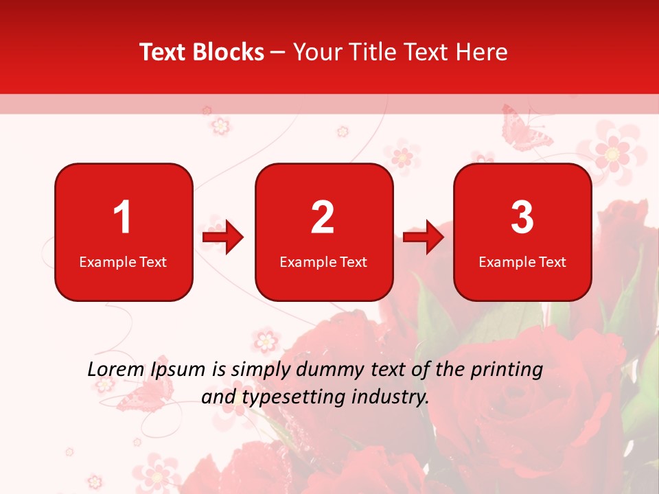 Natur Frau Geschenke PowerPoint Template