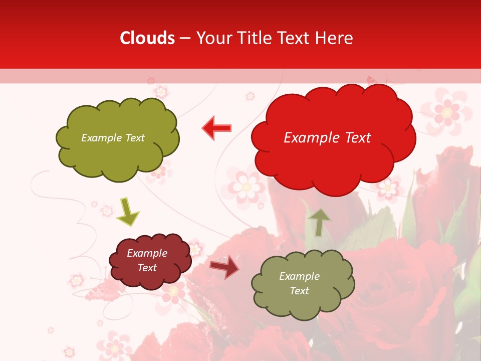 Natur Frau Geschenke PowerPoint Template