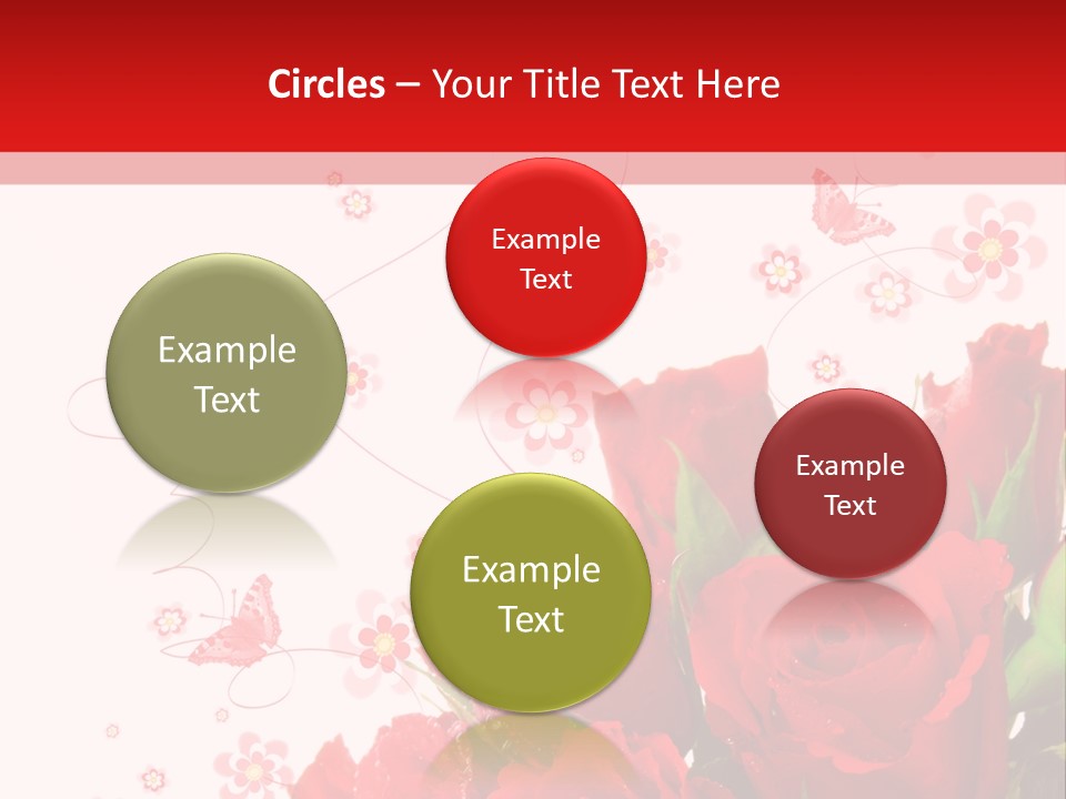 Natur Frau Geschenke PowerPoint Template