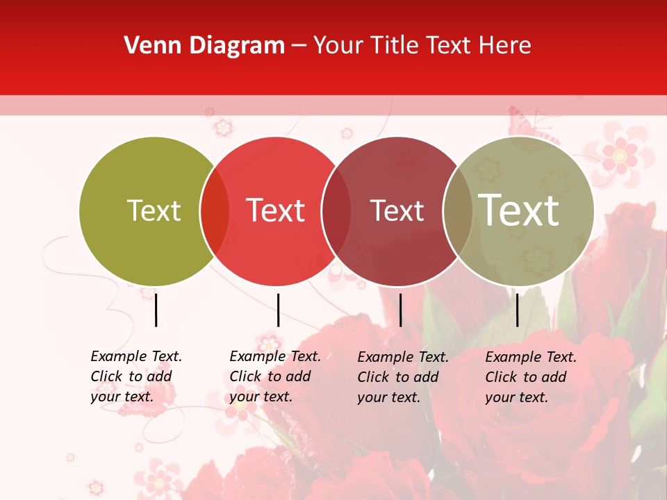 Natur Frau Geschenke PowerPoint Template