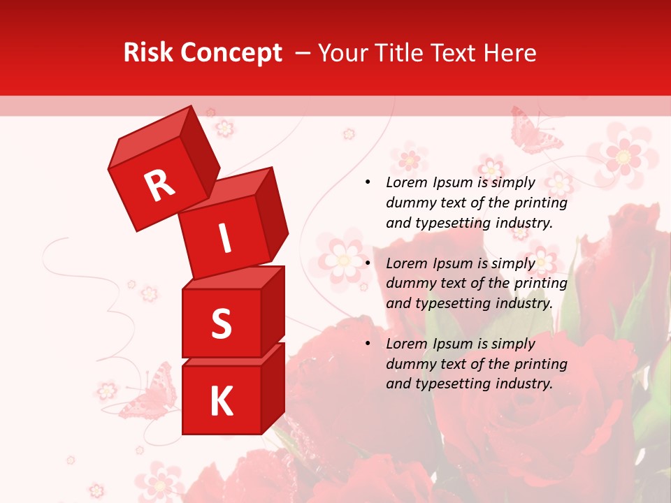 Natur Frau Geschenke PowerPoint Template