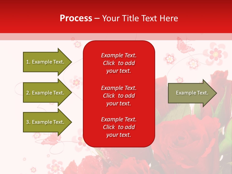 Natur Frau Geschenke PowerPoint Template