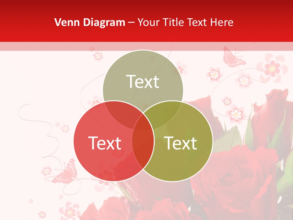 Natur Frau Geschenke PowerPoint Template