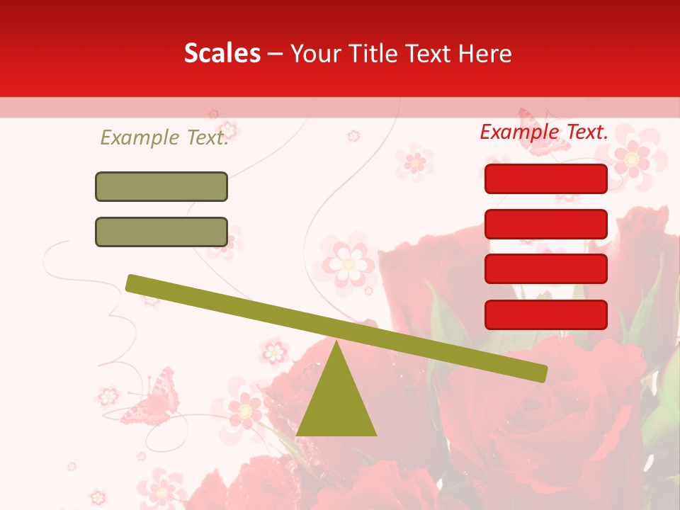 Natur Frau Geschenke PowerPoint Template