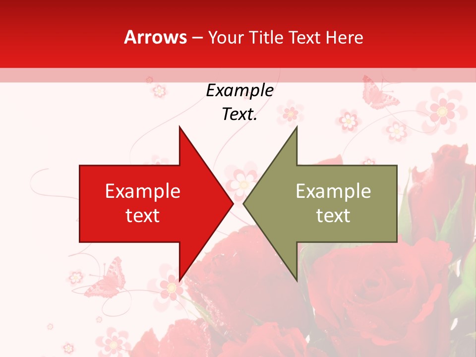 Natur Frau Geschenke PowerPoint Template