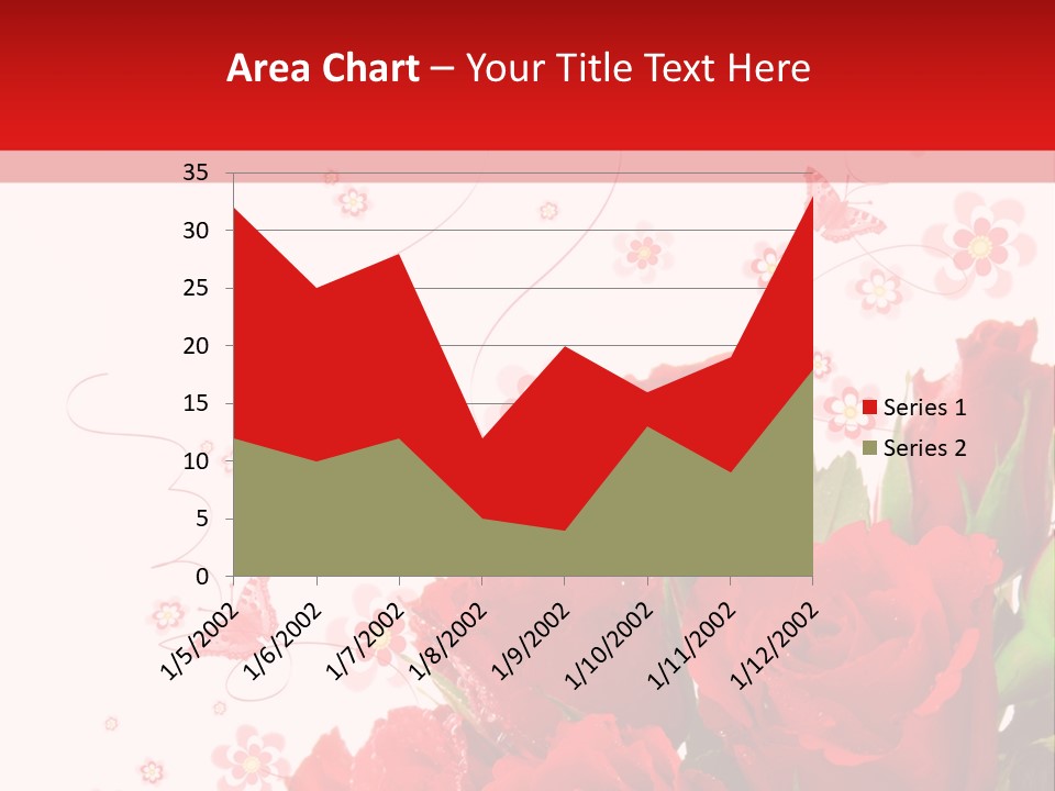 Natur Frau Geschenke PowerPoint Template