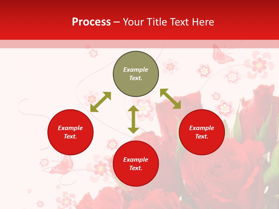 Natur Frau Geschenke PowerPoint Template