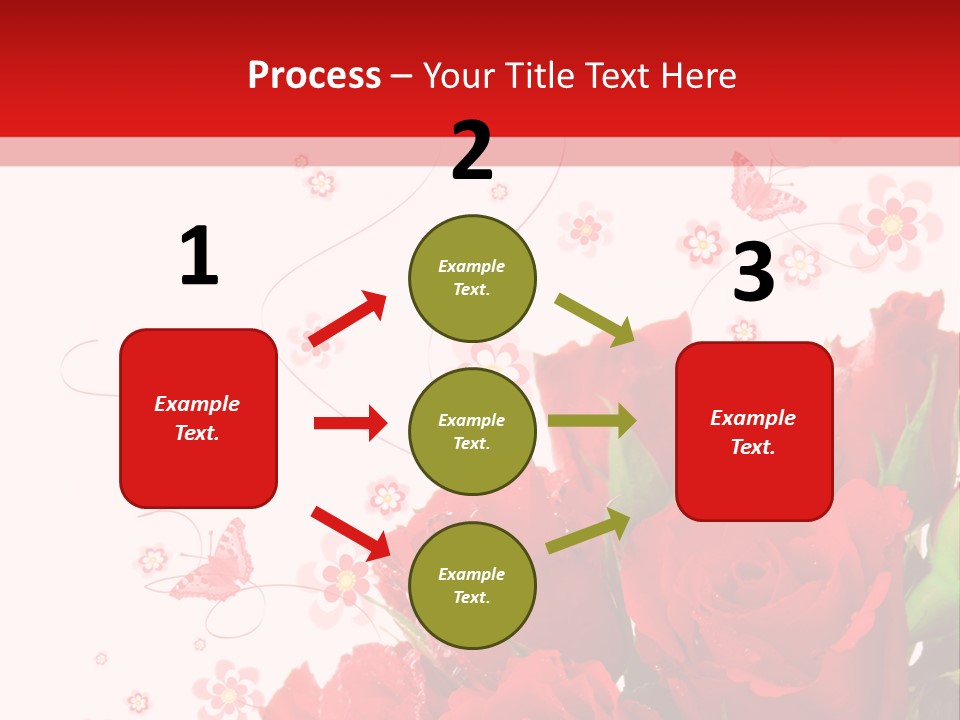 Natur Frau Geschenke PowerPoint Template