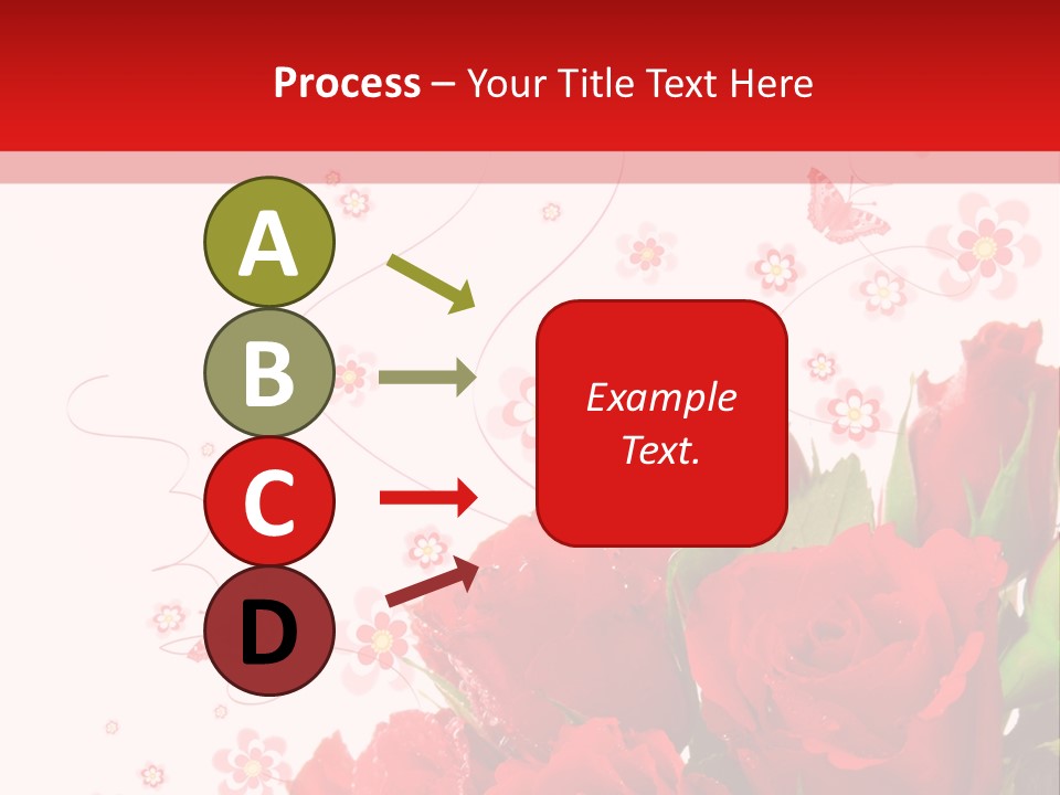 Natur Frau Geschenke PowerPoint Template