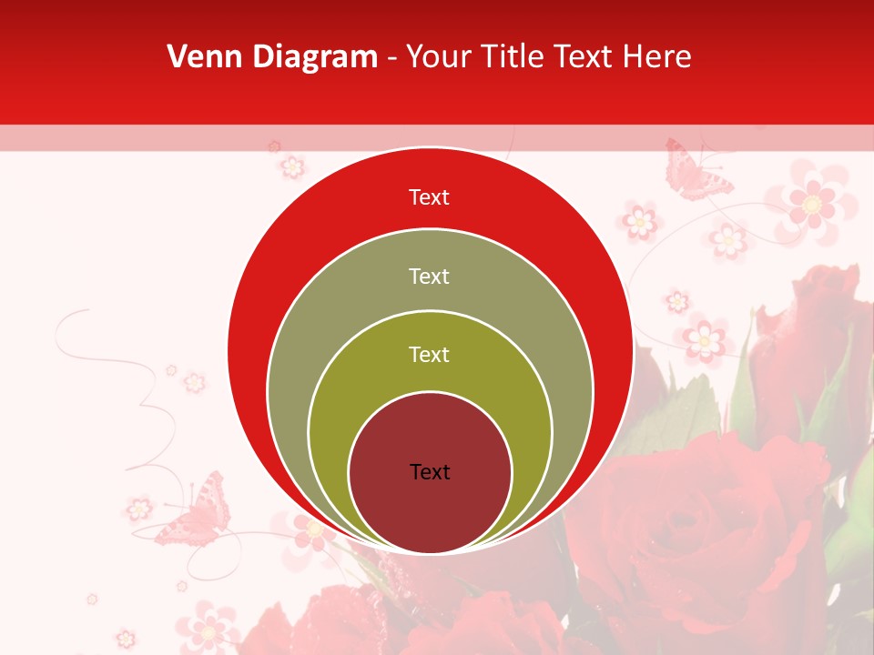 Natur Frau Geschenke PowerPoint Template