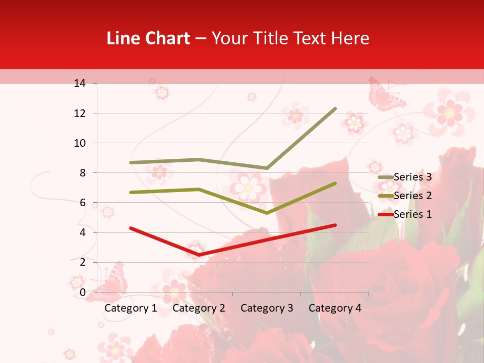 Natur Frau Geschenke PowerPoint Template