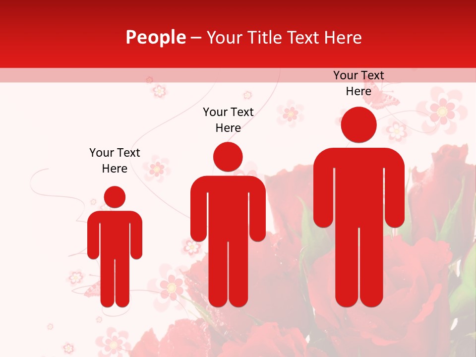 Natur Frau Geschenke PowerPoint Template