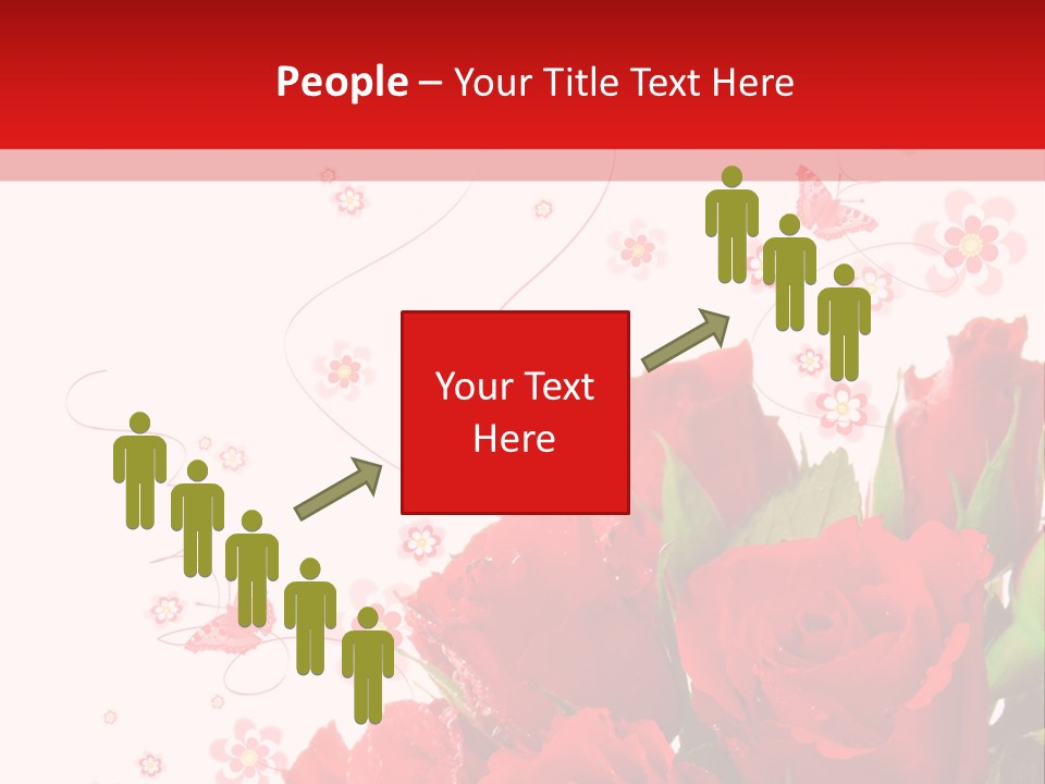 Natur Frau Geschenke PowerPoint Template