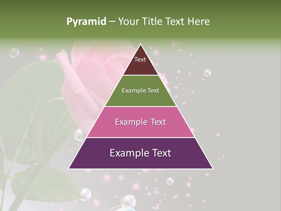 Clear Floral Abstract PowerPoint Template