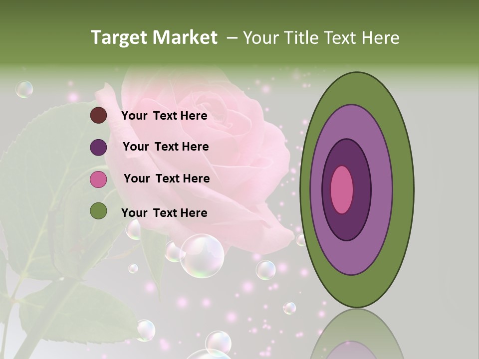 Clear Floral Abstract PowerPoint Template