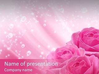 Light Natural Invitation PowerPoint Template