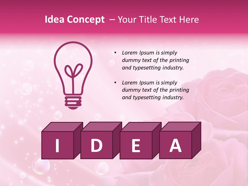 Light Natural Invitation PowerPoint Template