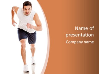 Attractive Sporty Lifestyle PowerPoint Template