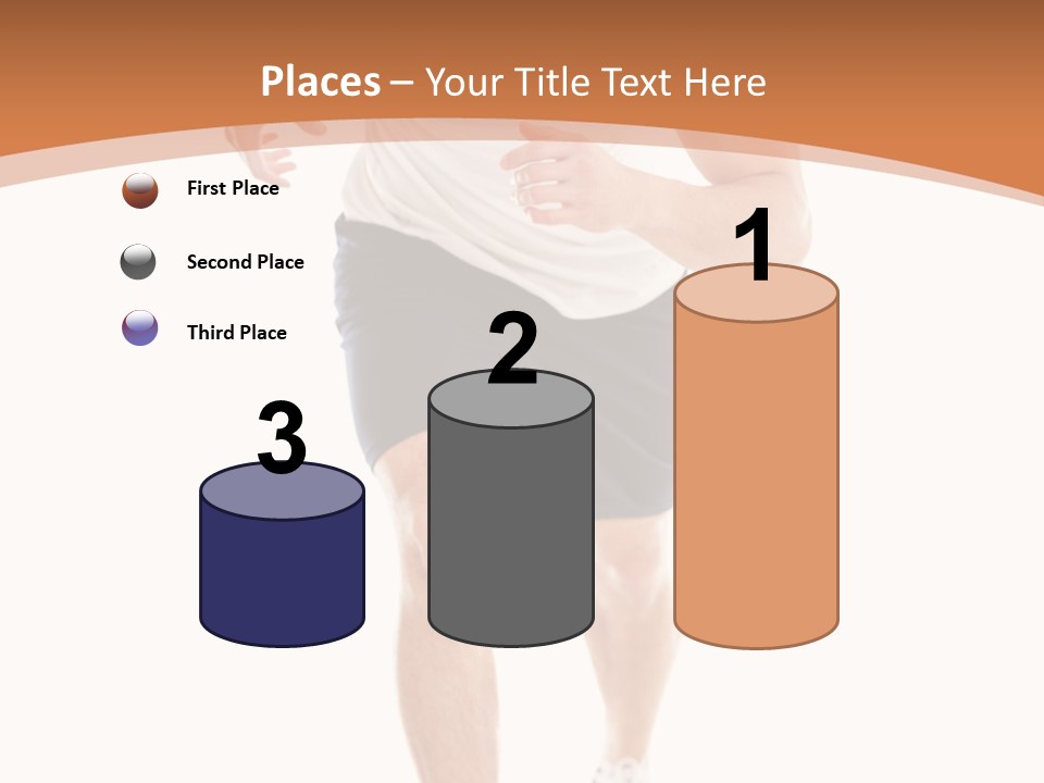 Attractive Sporty Lifestyle PowerPoint Template