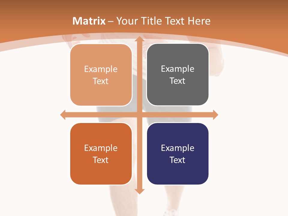 Attractive Sporty Lifestyle PowerPoint Template