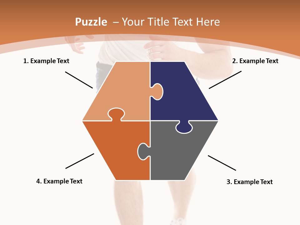 Attractive Sporty Lifestyle PowerPoint Template