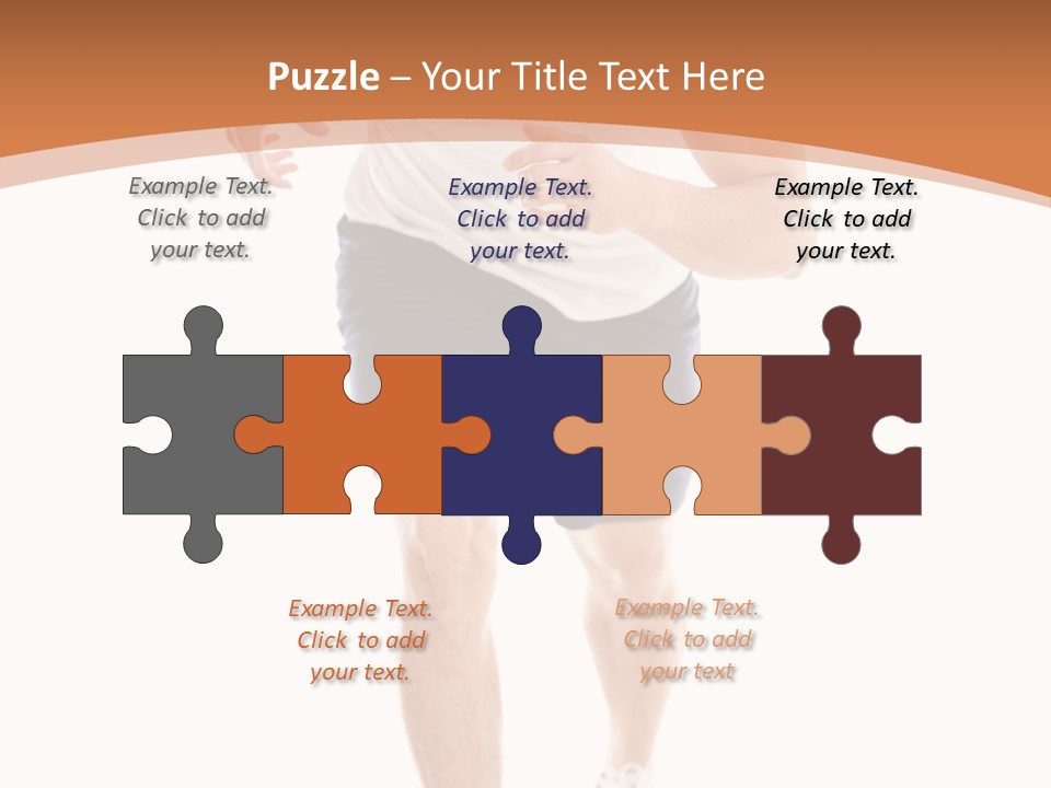 Attractive Sporty Lifestyle PowerPoint Template