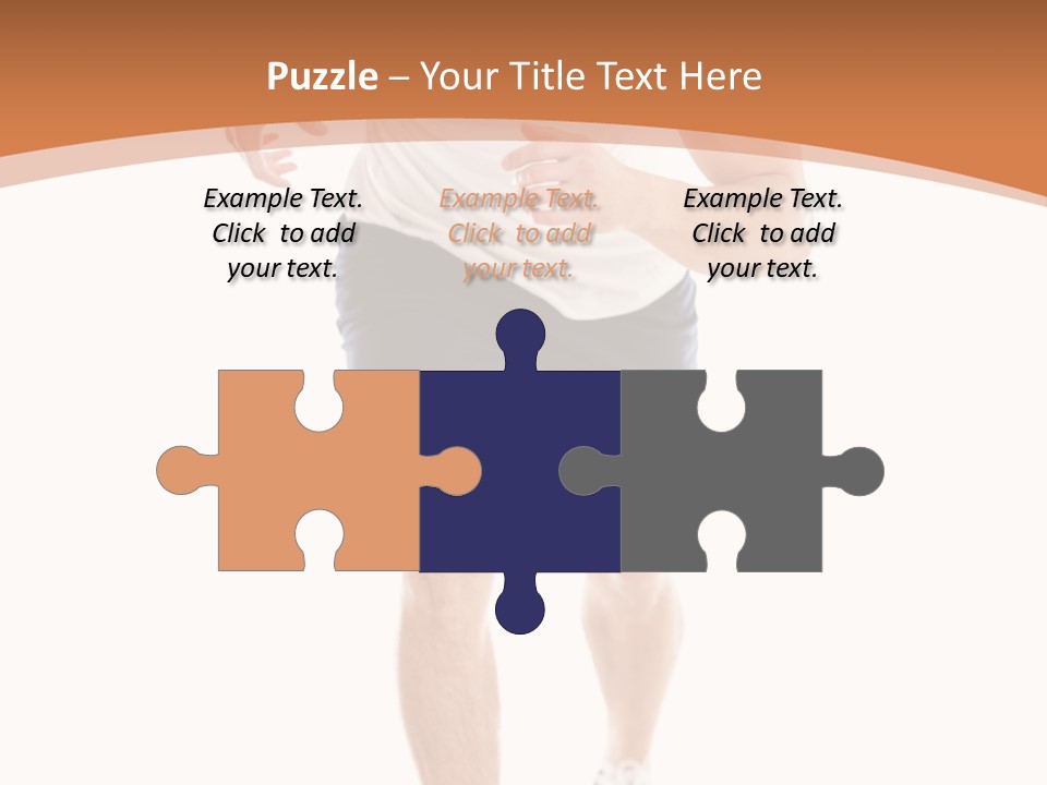 Attractive Sporty Lifestyle PowerPoint Template