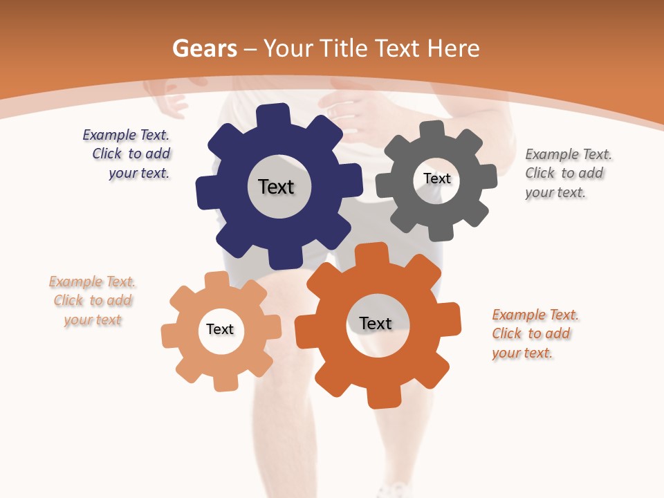 Attractive Sporty Lifestyle PowerPoint Template