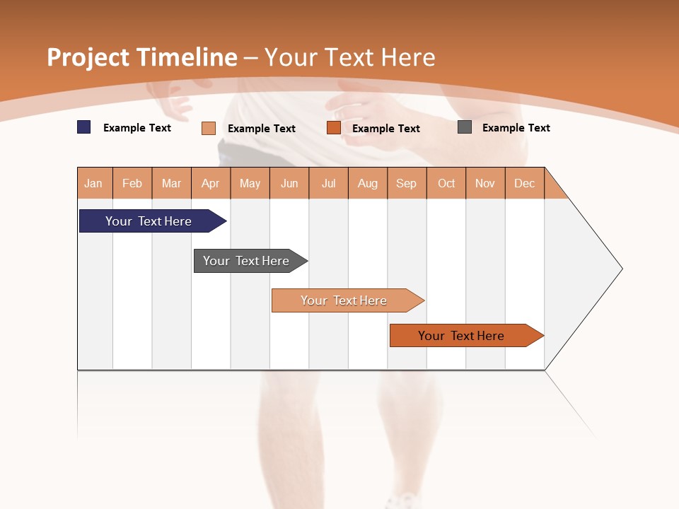 Attractive Sporty Lifestyle PowerPoint Template
