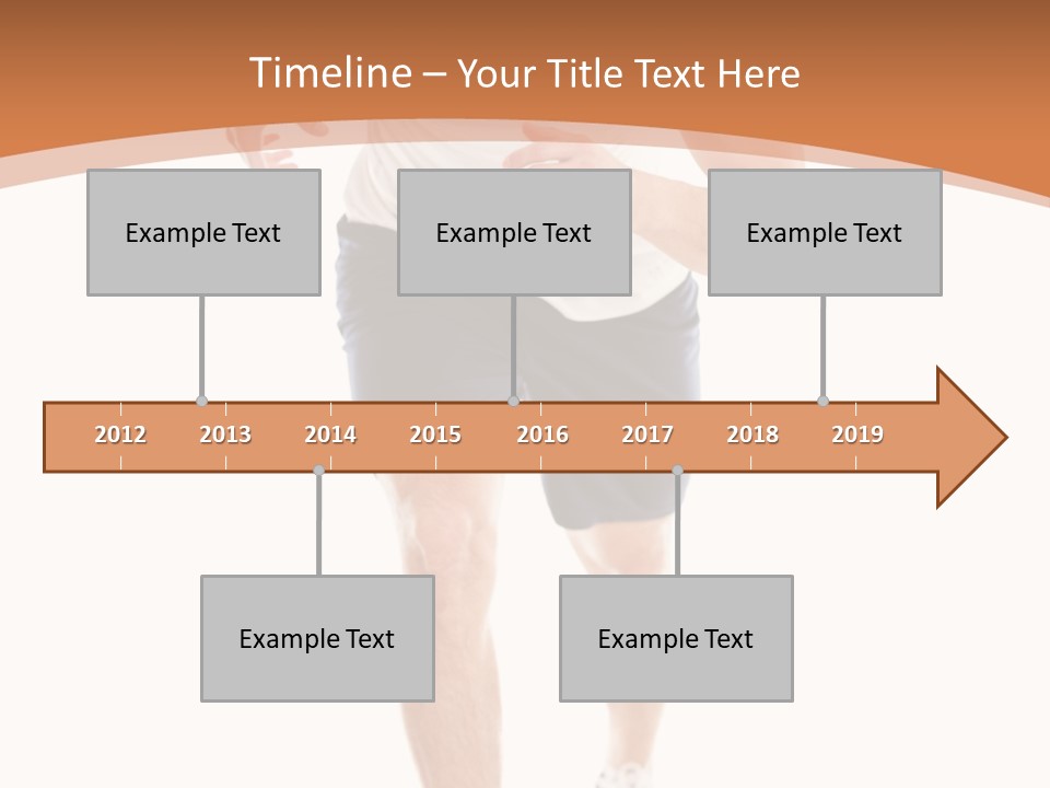 Attractive Sporty Lifestyle PowerPoint Template