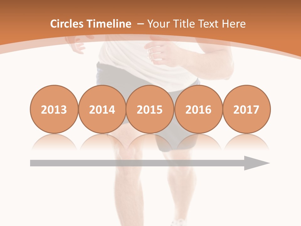 Attractive Sporty Lifestyle PowerPoint Template