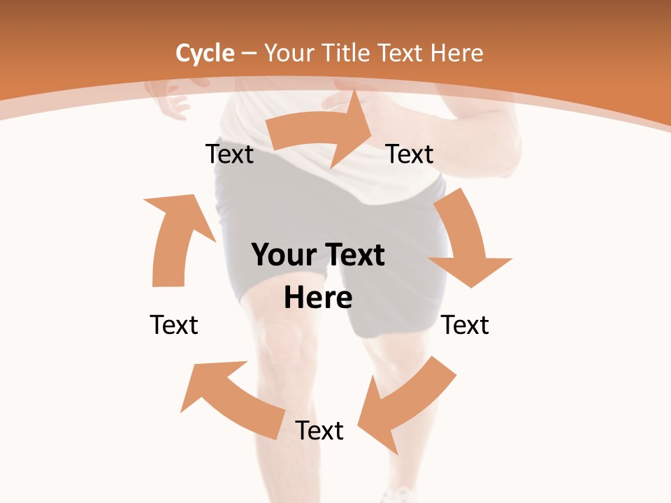 Attractive Sporty Lifestyle PowerPoint Template