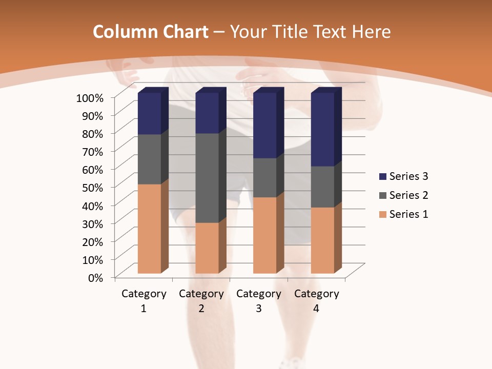 Attractive Sporty Lifestyle PowerPoint Template