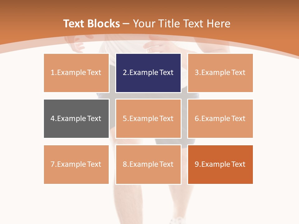 Attractive Sporty Lifestyle PowerPoint Template