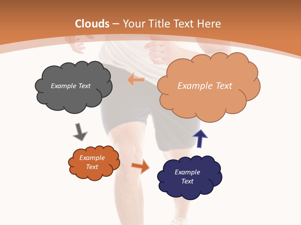 Attractive Sporty Lifestyle PowerPoint Template