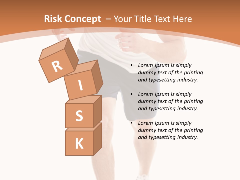 Attractive Sporty Lifestyle PowerPoint Template