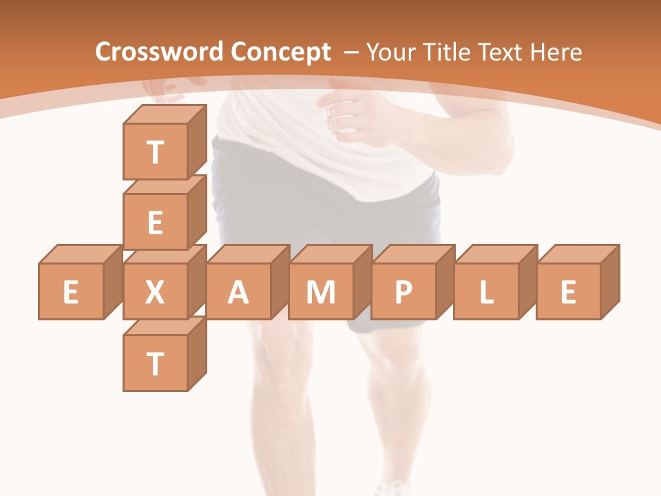 Attractive Sporty Lifestyle PowerPoint Template