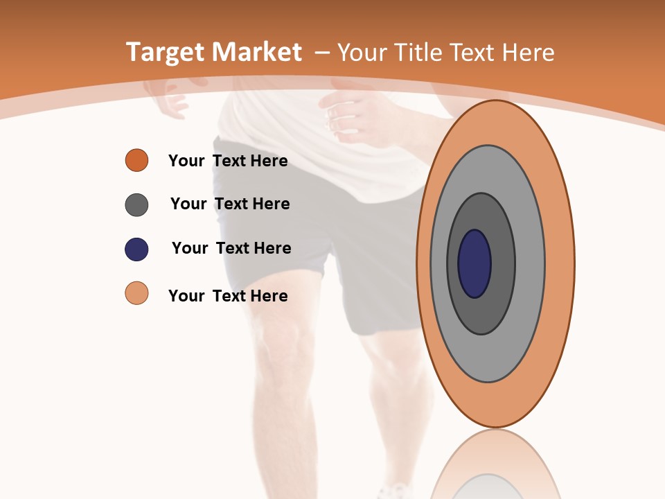 Attractive Sporty Lifestyle PowerPoint Template